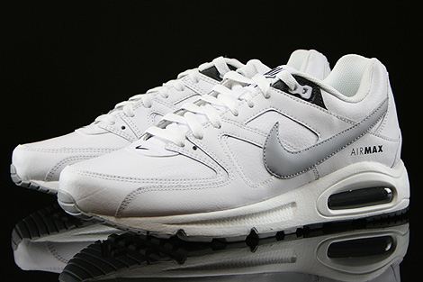 Nike Air Max Command Leather White Wolf Grey Anthracite 409998-120 ...