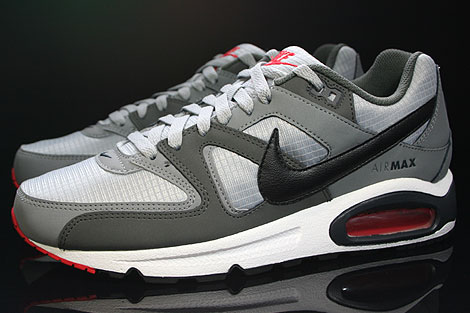 Nike Air Max Command Wolf Grey Black Cool Grey Red 397689-076 - Purchaze