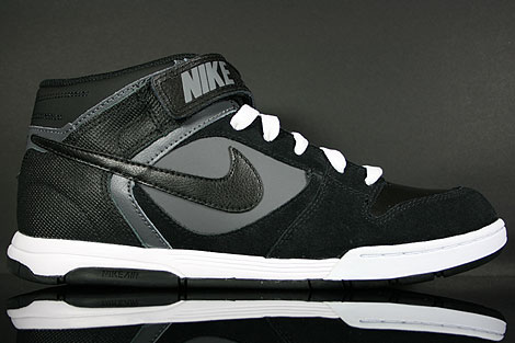 Nike Air Twilight Mid Black Dark Grey White 343664-019 - Purchaze