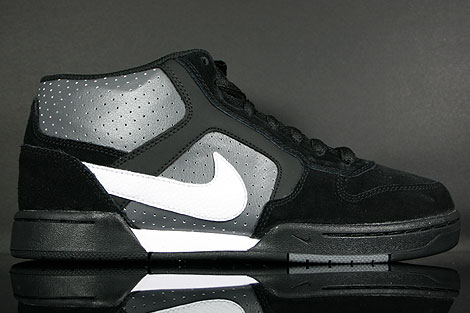 Nike Renzo Mid Black White Dark Grey 407938-006 - Purchaze