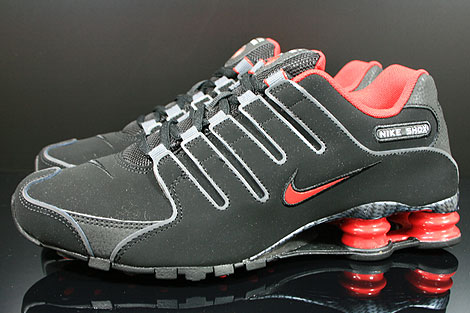 Nike Shox NZ EU Black Sport Red Dark Grey 325201-060 - Purchaze