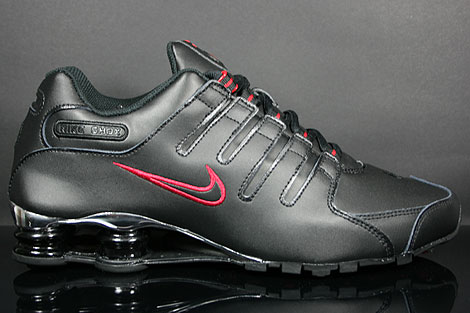 Nike Shox NZ EU Black Varsity Red Silver 325201-019 - Purchaze