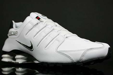 Nike Shox NZ EU White Black Silver Red 325201-103 - Purchaze