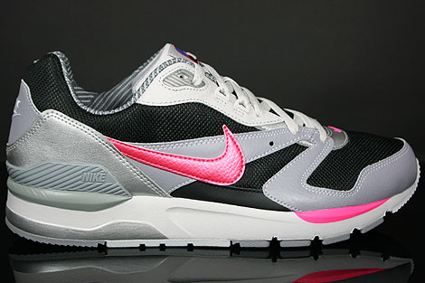 Nike Twilight Runner EU Schwarz Pink Grau Silber Seitenansicht
