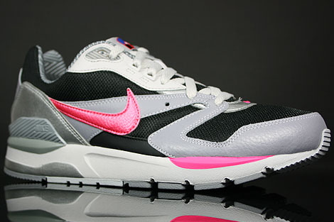 Nike Twilight Runner EU Schwarz Pink Grau Silber Seitendetail