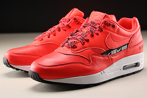 Nike WMNS Air Max 1 SE Bright Crimson Seitendetail