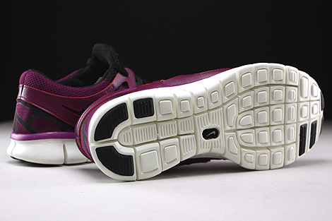Nike WMNS Free Run 2 EXT Violett Lila Schwarz Creme Laufsohle