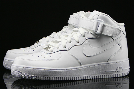 Nike WMNS Air Force 1 Mid White 366731-100 - Purchaze