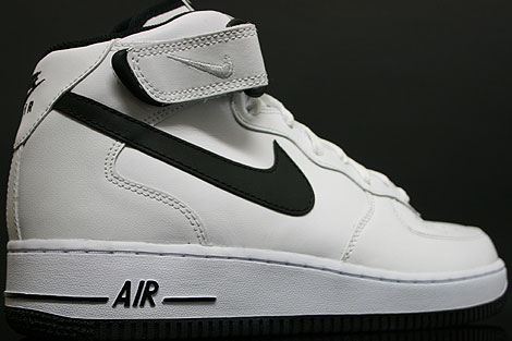 Nike Air Force 1 Mid White Black 315123-114 - Purchaze
