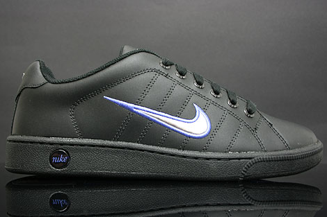 Nike Court Tradition 2 Black Silver Medium Blue