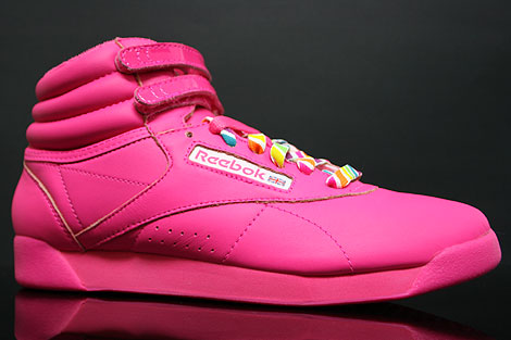 Reebok Freestyle Reign-Bow Neon Pink - Purchaze